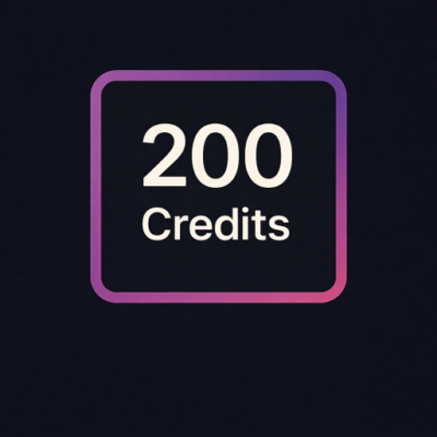 Permanent 200 Credits