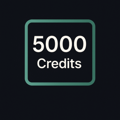 Permanent 5,000 Credits